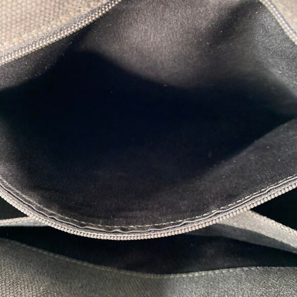 YVES SAINT LAURENT Brown Shearling Leather Shoulder Handbag - Picture 9 of 11